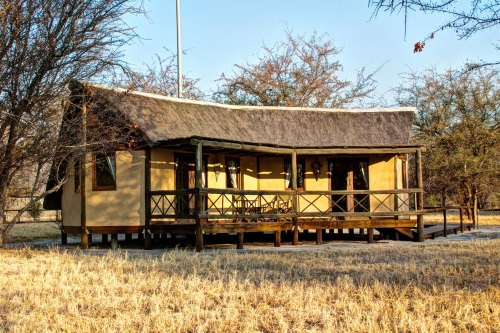 Deception Valley Lodge kamer van buiten
